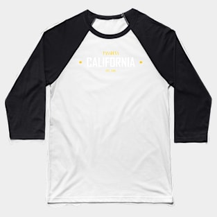 PASADENA REPUBLIC GOLD ON WHITE by Mistah Wilson Baseball T-Shirt